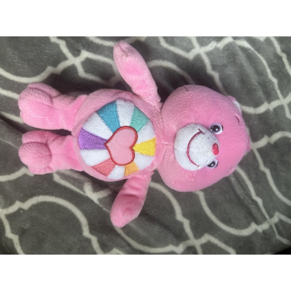 2016 Care Bears Licensed Plush Hopeful Heart Bear